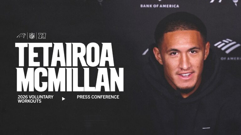Tetairoa McMillan shares his mindset and goals entering year two Carolina Panthers