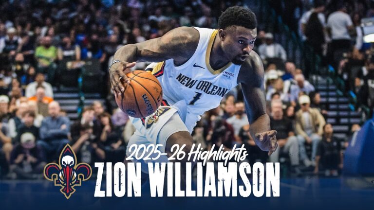 Zion Williamson 2025-26 NBA Season Highlights New Orleans Pelicans