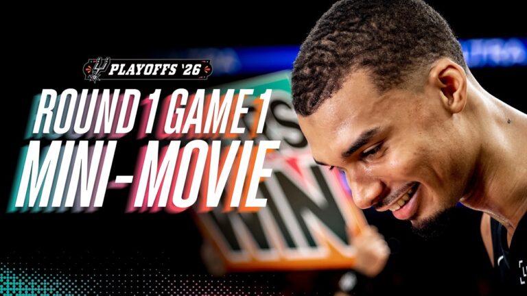 Spurs Set the Tone in Game One of Playoffs Against Trail Blazers Full Mini-Movie