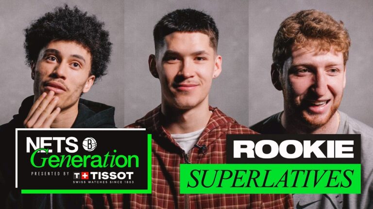 Brooklyn Nets Rookie Superlatives Nets Generation
