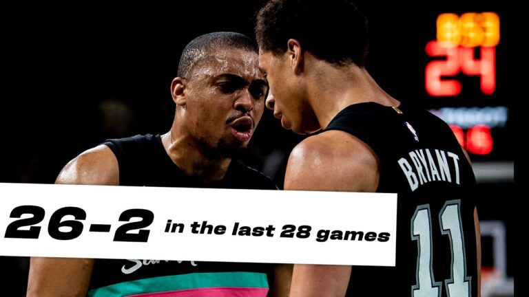 Spurs Set FRANCHISE RECORD with 26 Wins in 28 Games Highlights