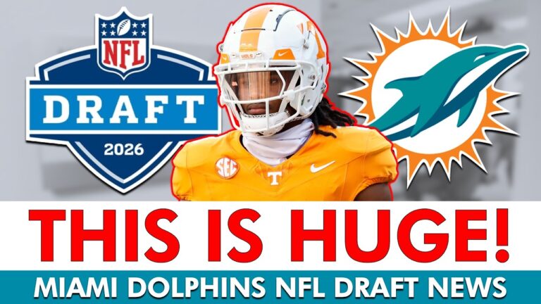 Miami Dolphins Get HUGE NEWS On The 2026 NFL Draft
