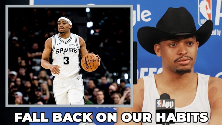 Keldon Johnson on Spurs Needing to Lock In for Game 3 and Fall Back on Habits