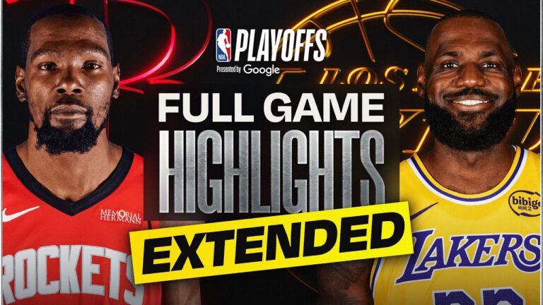 5 ROCKETS at 4 LAKERS FULL GAME 2 HIGHLIGHTS April 21, 2026