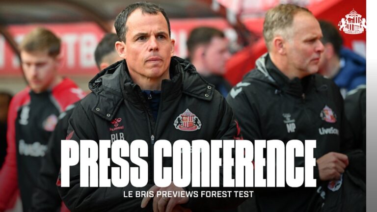 Sunderland AFC vs Nottingham Forest Régis Le Bris’ Premier League Press Conference