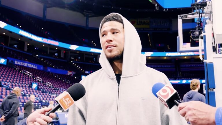 Devin Booker Shootaround Media Availability Phoenix Suns 4-22-26