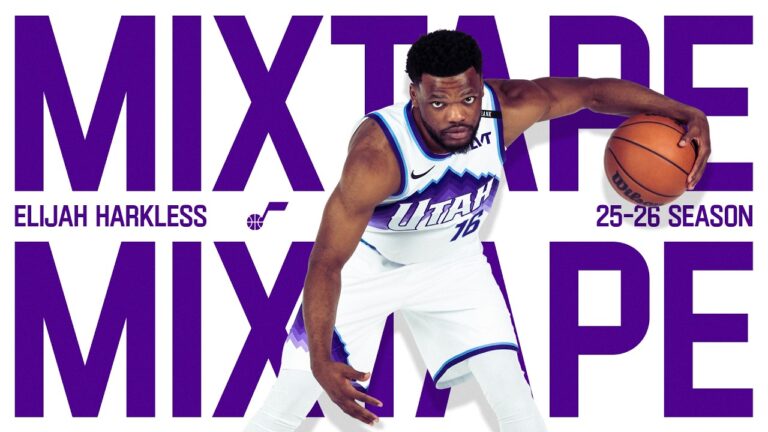 Elijah Harkless ’25-’26 Mixtape UTAH JAZZ