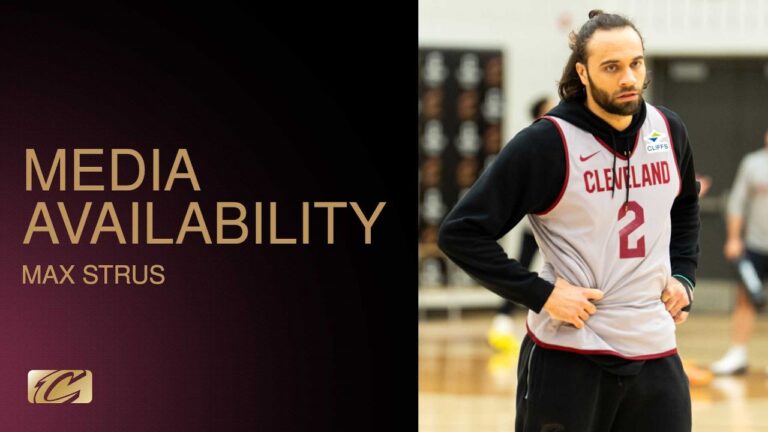 Cavs Practice Max Strus Media Availability 04.22.2026