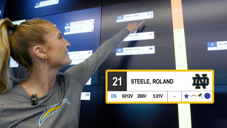 How An NFL Draft Board Really Works LA Chargers
