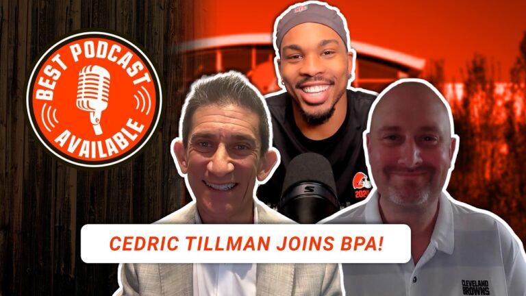 Browns WR Cedric Tillman: This offense will be explosive! Best Podcast Available 4.22.26