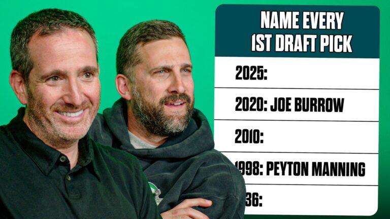 Howie Roseman & Nick Sirianni Answer IMPOSSIBLE NFL Draft Trivia