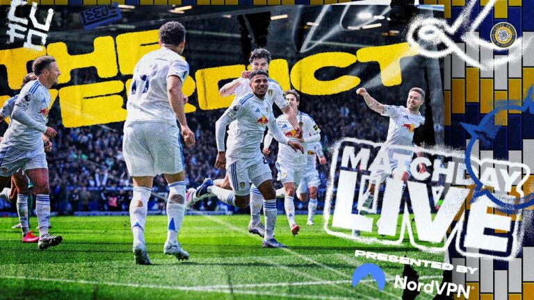Matchday Live AFC Bournemouth v Leeds United