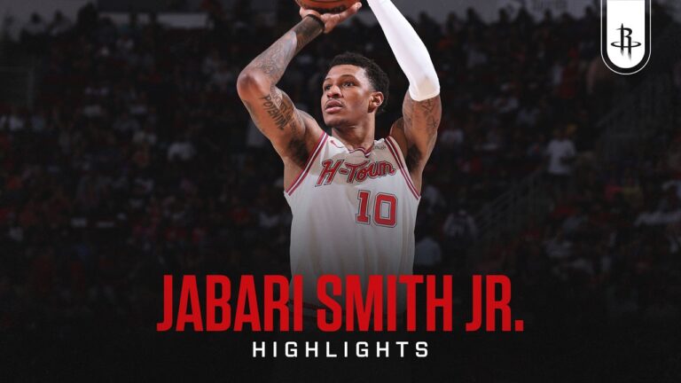 Jabari Smith Jr. (15 points) Highlights vs. New York Knicks