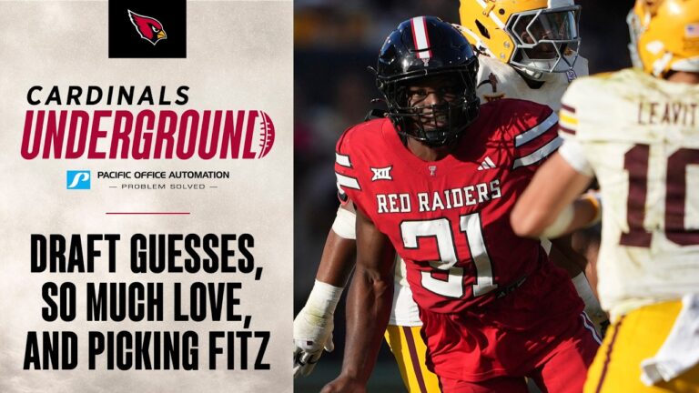 Cardinals Underground: Draft Guesses, So Much Love, And Picking Fitz