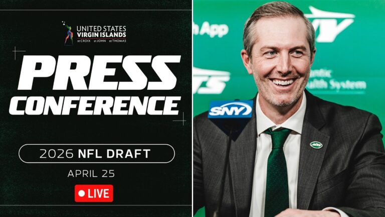 2026 Jets Draft Press Conference (4 25) New York Jets