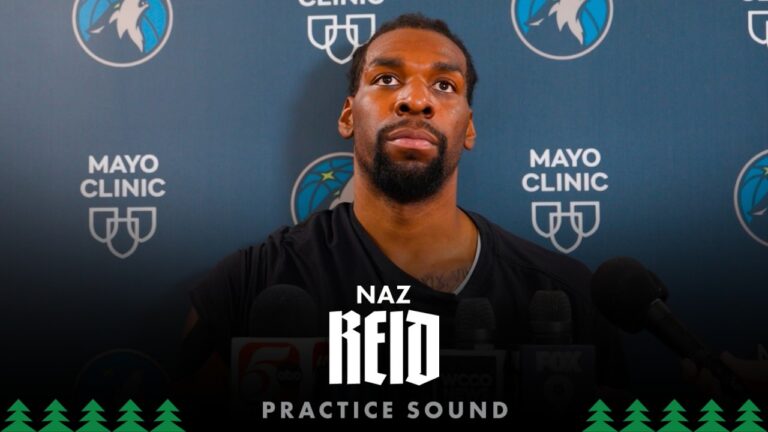We Just Had To Stick With It. Naz Reid Practice Sound 04.22.26