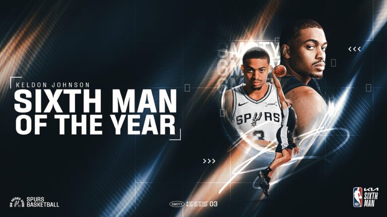 Keldon Johnson Selected As Nba Sixth Man Of The Year!