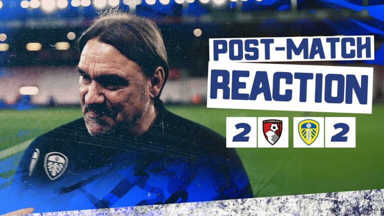 A priceless point Daniel Farke reaction AFC Bournemouth 2-2 Leeds United