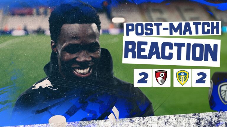 I wasnt talking about your goal Willy Gnonto AFC Bournemouth 2-2 Leeds United