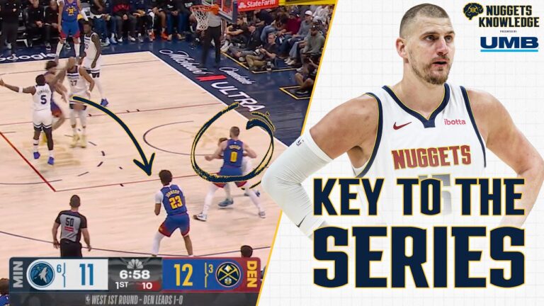 The One Thing The Nuggets Must Do To Win Round One Denver Nuggets Film Study