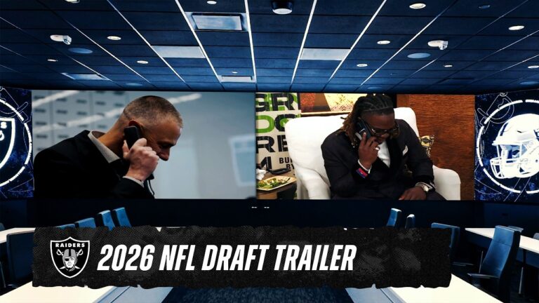 Raiders Are on the Clock 2026 NFL Draft Trailer