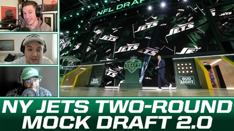 New York Jets Two Round Mock Draft! (FULL BADLANDS) NFLDraft