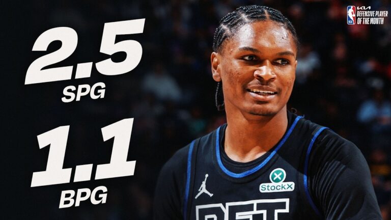 Ausar Thompson Named kia Eastern Conference Defensive Player of the Month for March