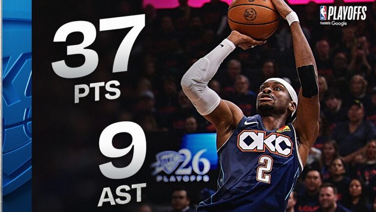 SGA Was COOKING In Game 2 vs Suns With 37 PTS April 22, 2026