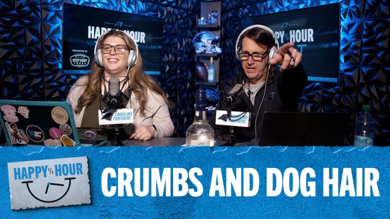 Crumbs and Dog Hair Happy Half Hour Ep. 200 Carolina Panthers
