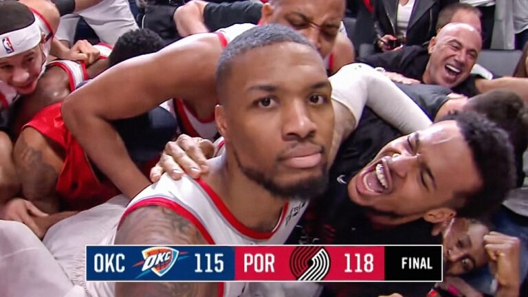 When Damian Lillard Delivered One of the Coldest Shots Ever April 23, 2019
