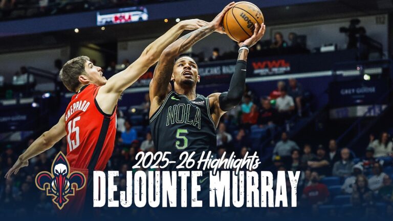 Dejounte Murray 2025-26 NBA Season Highlights New Orleans Pelicans