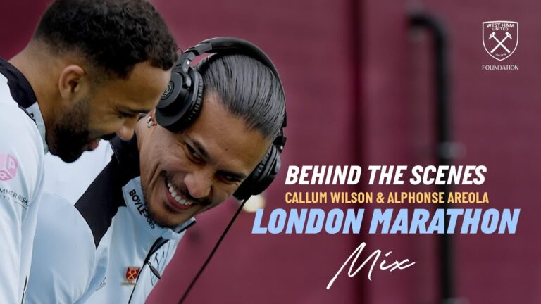 Where’s The Drop?! Wilson & Areola Create Their London Marathon Mix Behind The Scenes