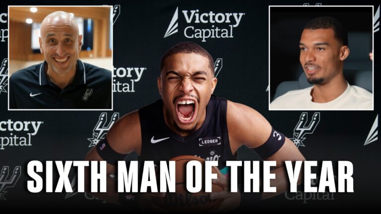 Inside Keldon Johnsons Sixth Man of the Year Season with Manu Ginobili, Victor Wembanyama and More