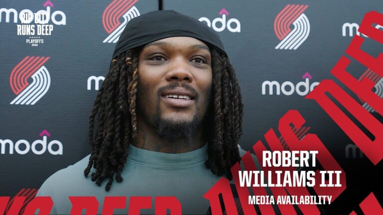 Robert Williams III Media Availability Portland Trail Blazers April 23, 2026