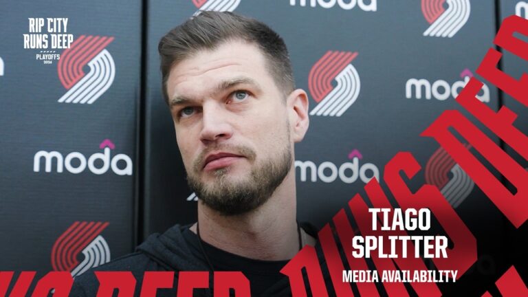 Tiago Splitter Media Availability Portland Trail Blazers April 23, 2026