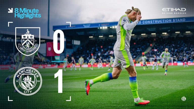 EXTENDED HIGHLIGHTS Burnley 0-1 Man City Haaland goal sends City top of the table!