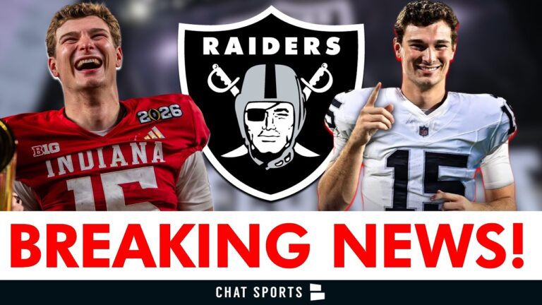 BREAKING NEWS: Raiders Select Fernando Mendoza 1 Overall In 2026 NFL Draft