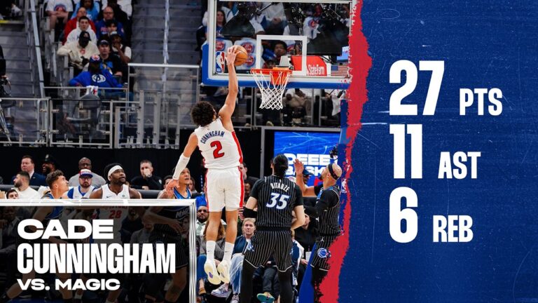 Cade Cunningham Game Two Highlights vs Orlando Magic nba detroitpistons cadecunningham