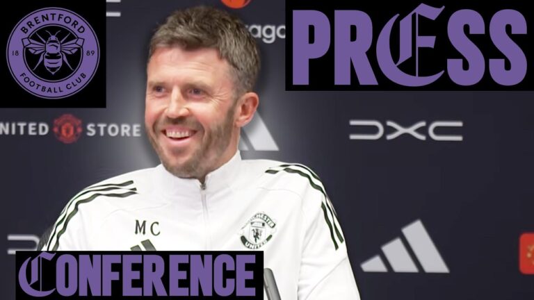I Enjoy Being Here! Michael Carrick Pre-Brentford Press Conference