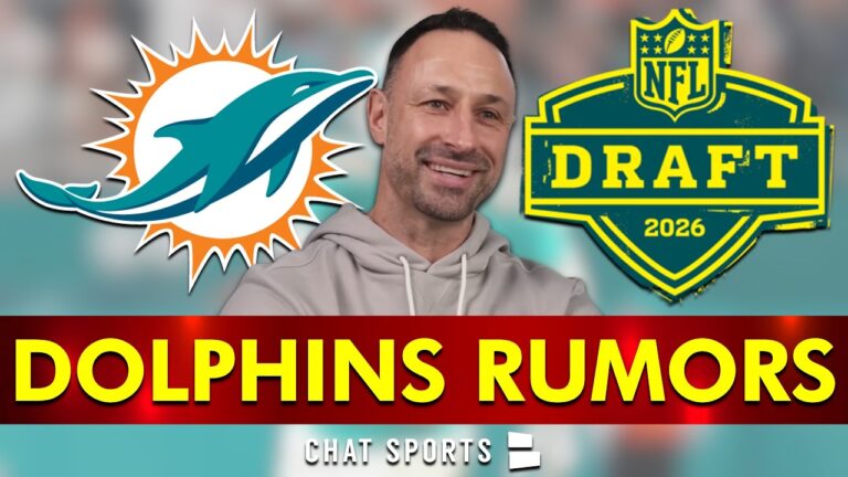 LAST-MINUTE Miami Dolphins Rumors On The 2026 NFL Draft