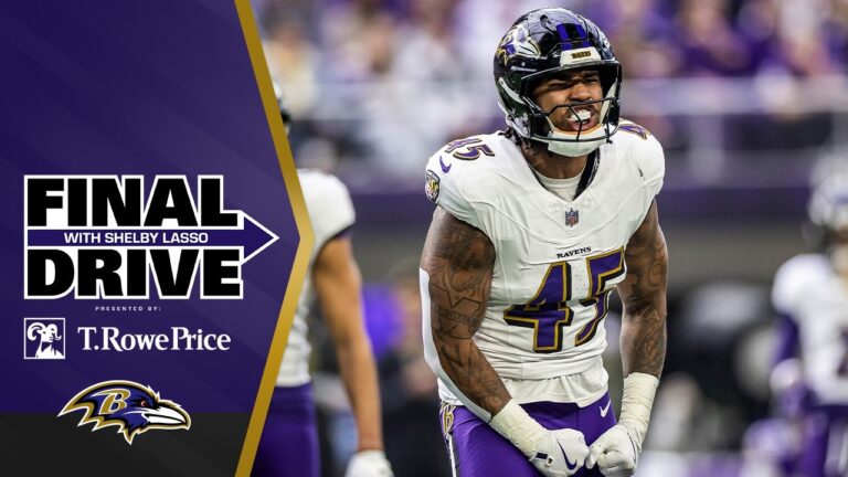 Ravens Expecting a ‘Big Jump’ From Mike Green Baltimore Ravens Final Drive