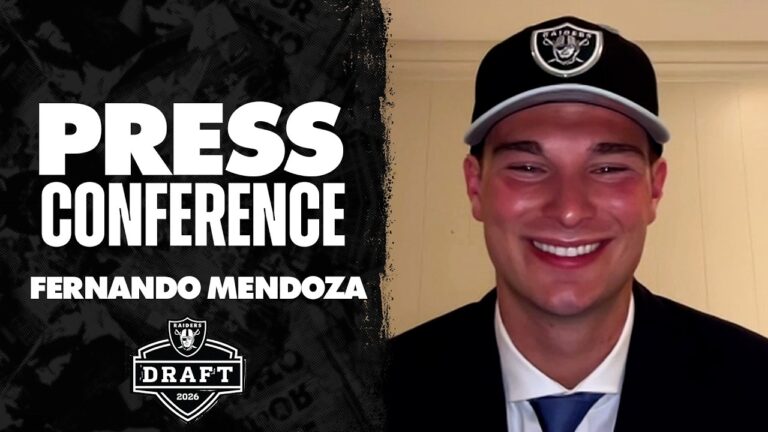 Fernando Mendoza: Blessed To Be in This Position 2026 NFL Draft