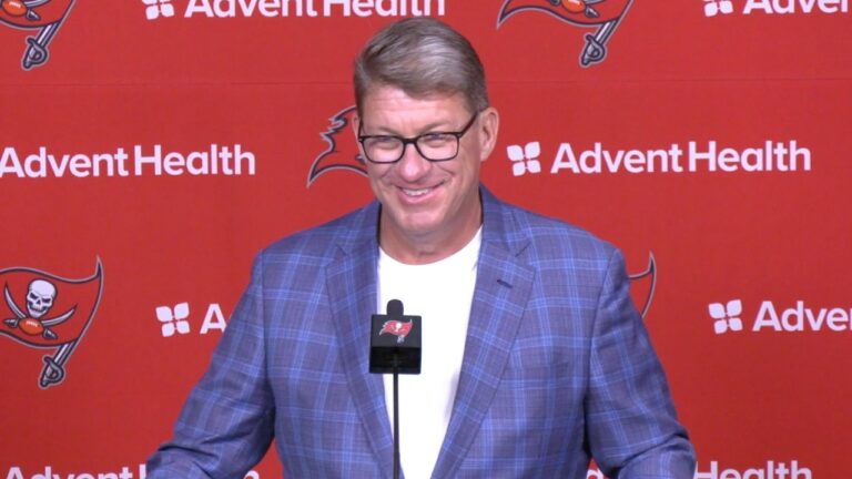 Jason Licht on Selecting Rueben Bain Jr.: ‘Very Excited’ Press Conference Tampa Bay Buccaneers