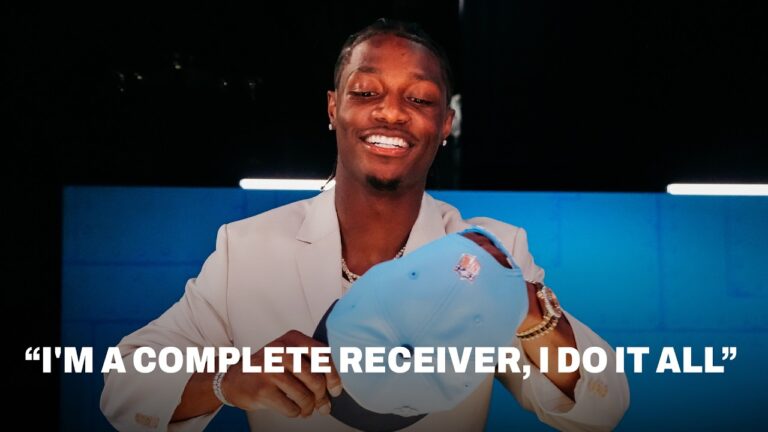 Carnell Tate on Becoming a Titan 2026 NFL Draft