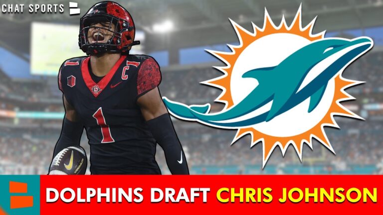TRADE UP! Chris Johnson Selected By Dolphins With Pick 27 In 1st Round Of 2026 NFL Draft