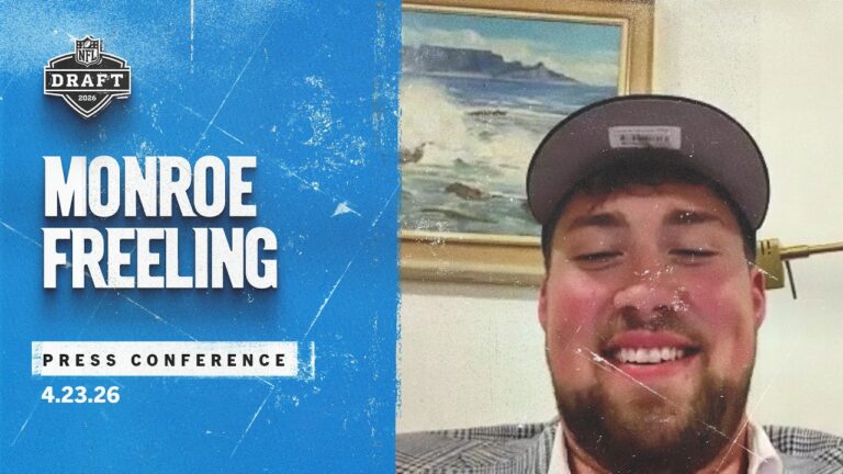 Monroe Freeling introductory press conference Carolina Panthers