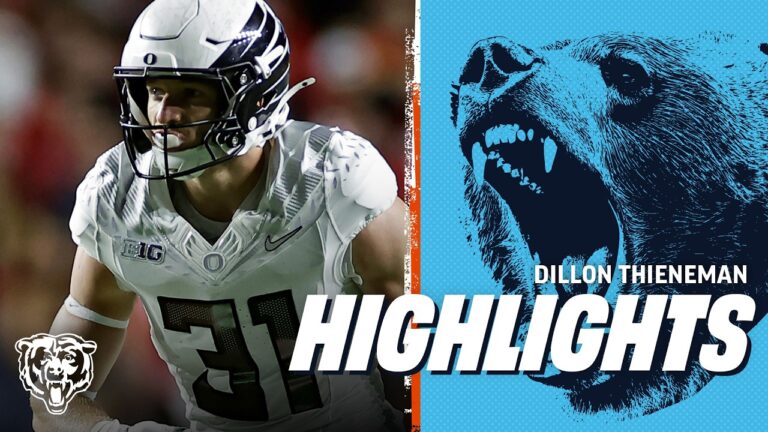 HIGHLIGHTS: Dillon Thieneman Chicago Bears