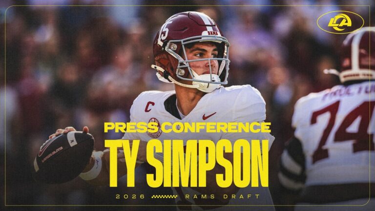 Ty Simpson On Being Drafted By The Rams, Learning From Matthew Stafford & Playing Under Sean McVay