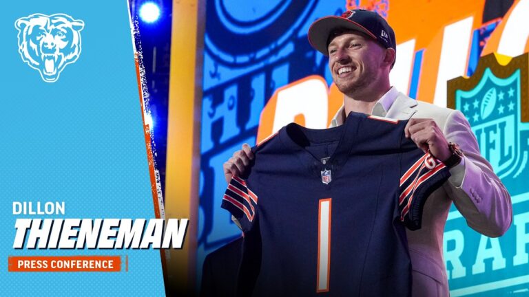 Dillon Thieneman bringing speed to Bears defense Press Conference