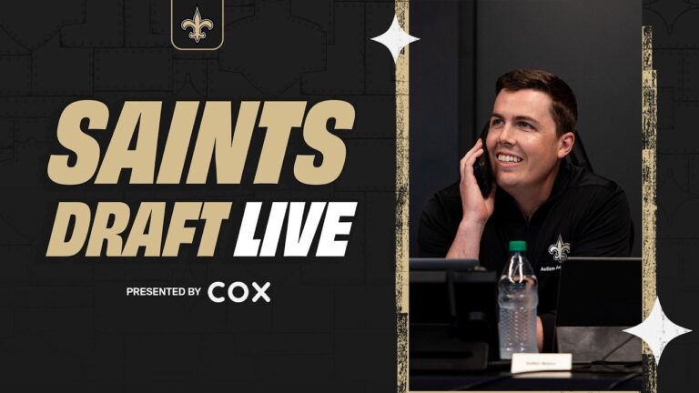 LIVE: Kellen Moore Recaps Saints Draft Day 1 2026 NFL Draft